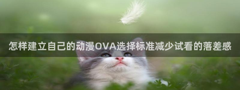 我要下载AGE动漫：怎样建立自己的动漫OVA选择标准减少试看的落差感配图