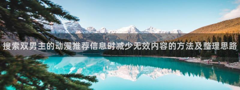 ios动漫下载AGE:搜索双男主的动漫推荐信息时减少无效内容的方法及整理思路配图
